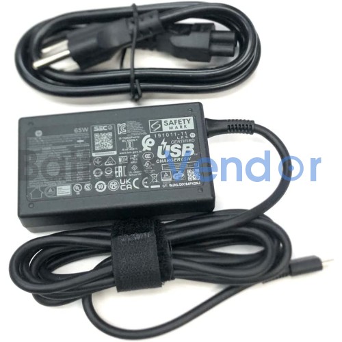 usb-c 65w HP Elitebook 755 G5 Charger power cord