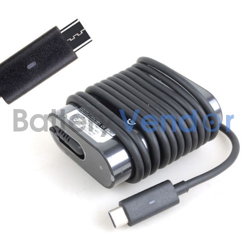 30W USB-C Dell DA30NM150 AC Adapter Charger +Power Cord