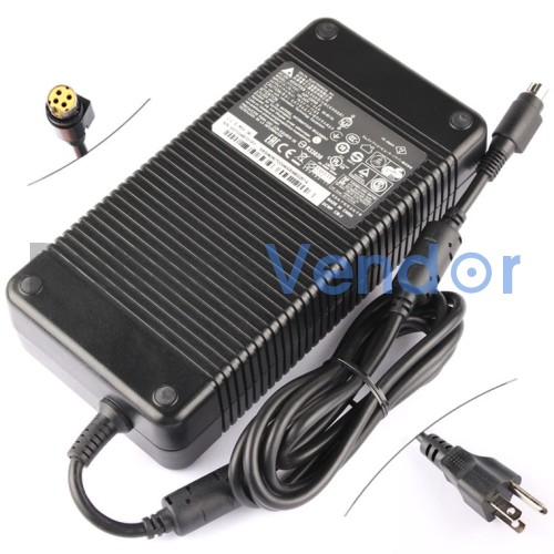 230W Dell Aurora M7700 AC Adapter Charger +Power Cord