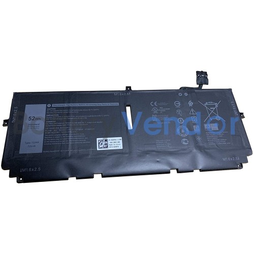 52wh Dell XPS 13 9300 P117G P117G001 battery