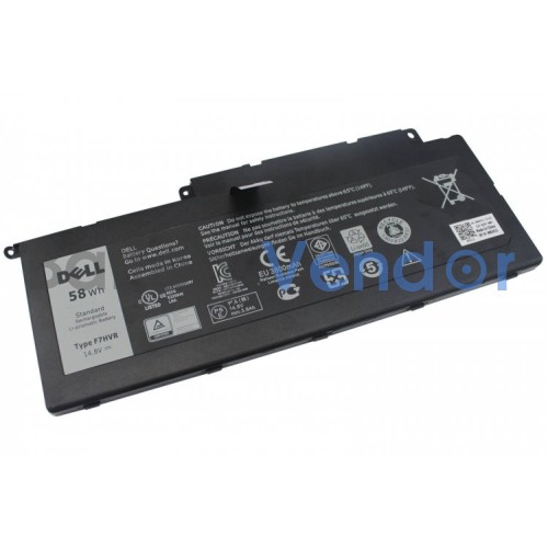 58Wh 4Cell Dell F7HVR Battery 