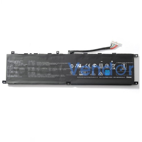 99.99wh MSI GE76 Dragon Tiamat 10UG battery