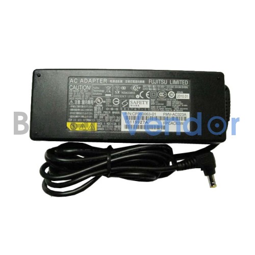 100W AC Adapter Fujitsu LifeBook E752 E752/F Series + Cord